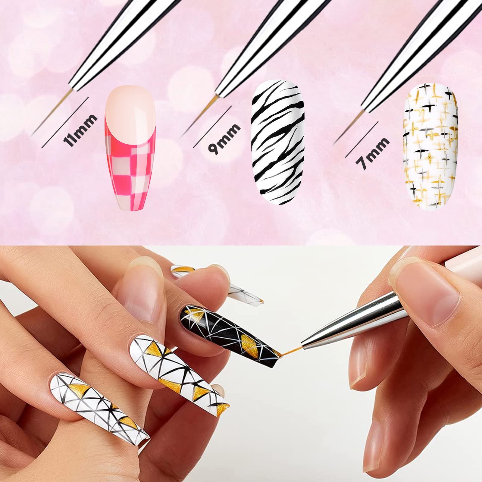 acrylic paints nail art