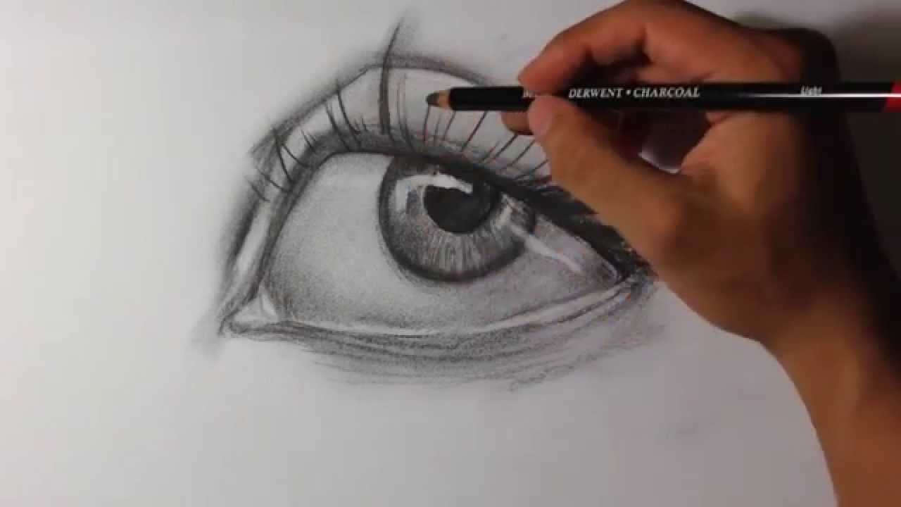 easy charcoal pencil drawing
