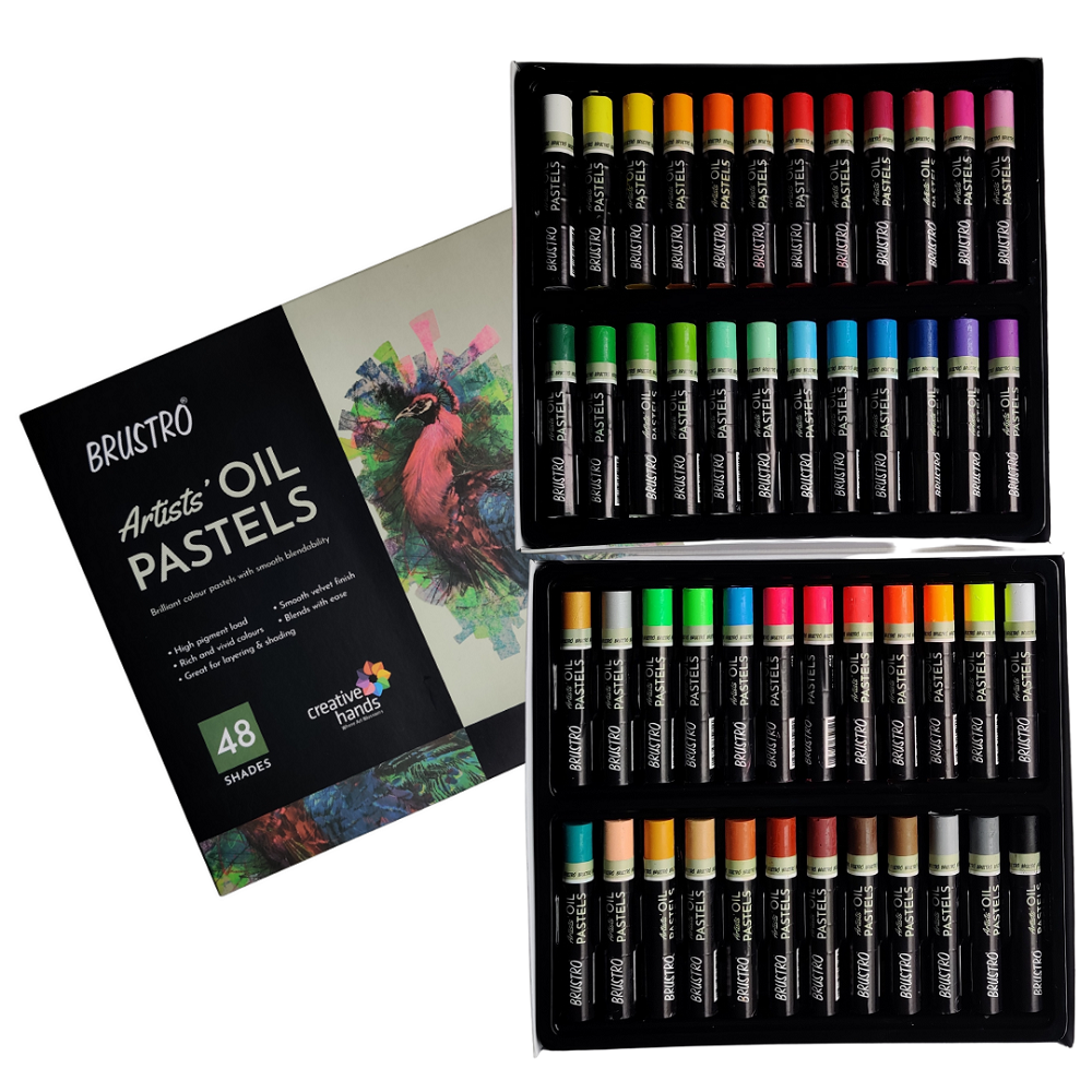 blending oil pastels