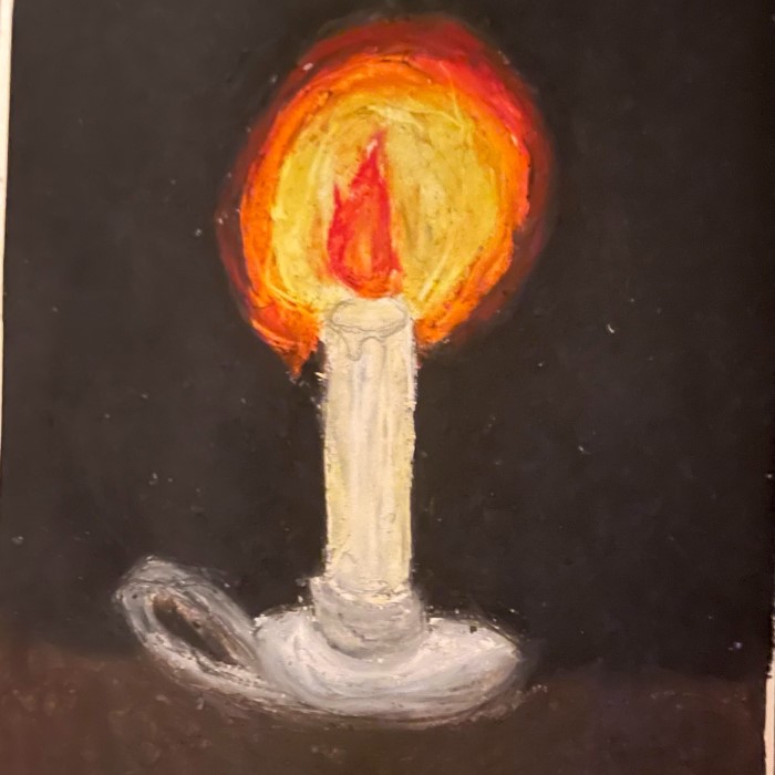 oil pastel drawing ideas
