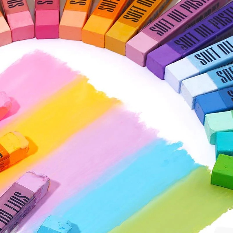 oil pastels vs soft pastels