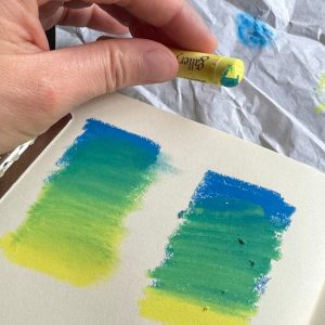 what are oil pastels made of