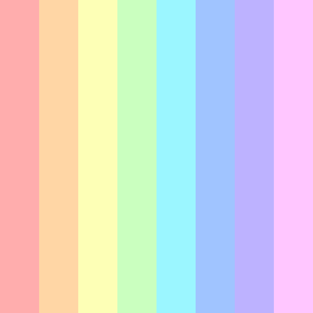 pastel colors