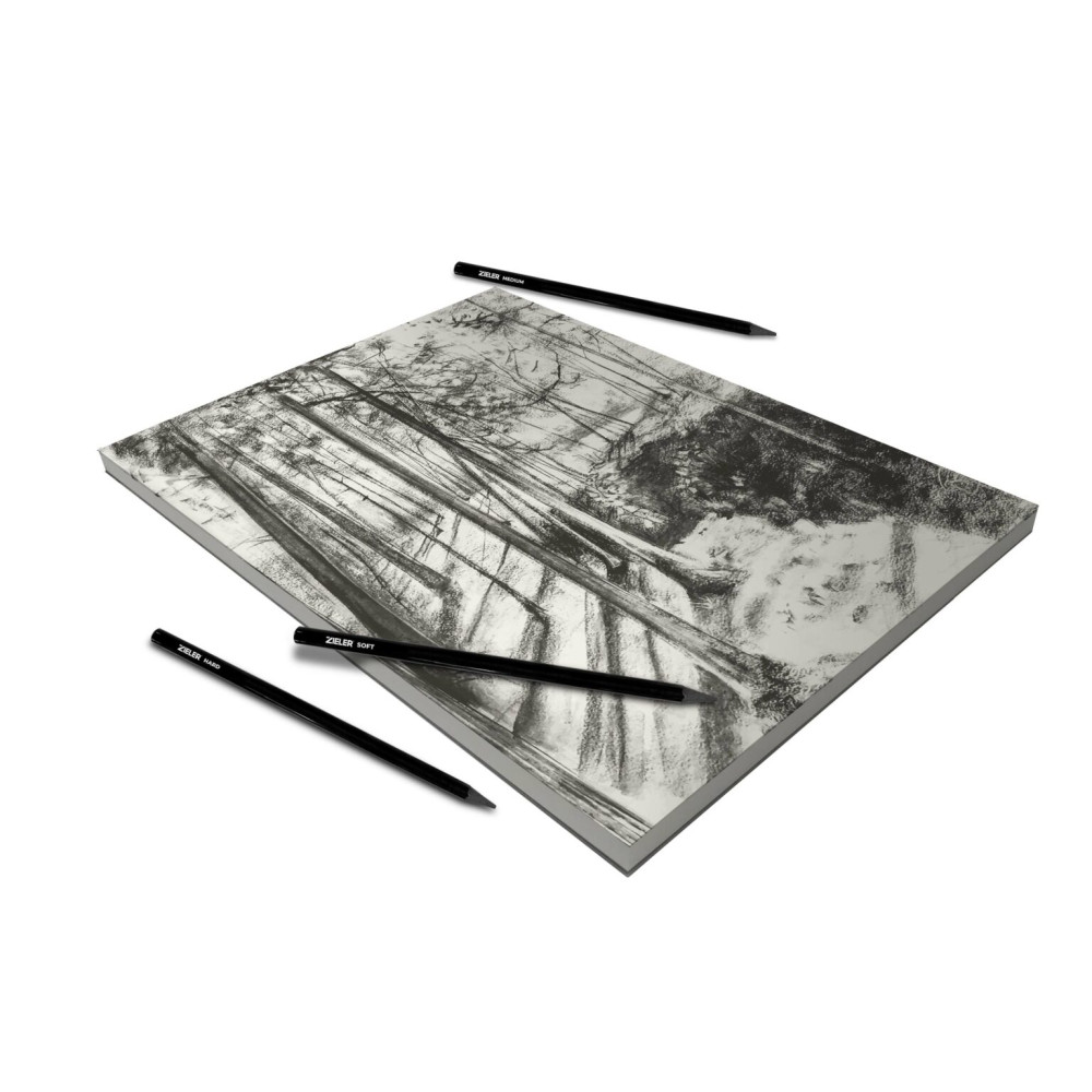 charcoal drawing kit