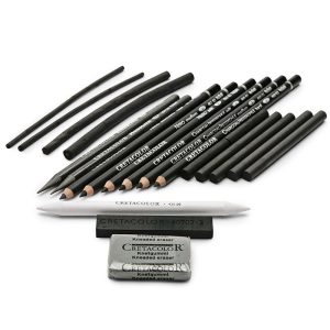 charcoal drawing kit