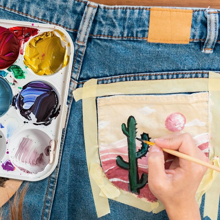 how to paint on fabric permanently