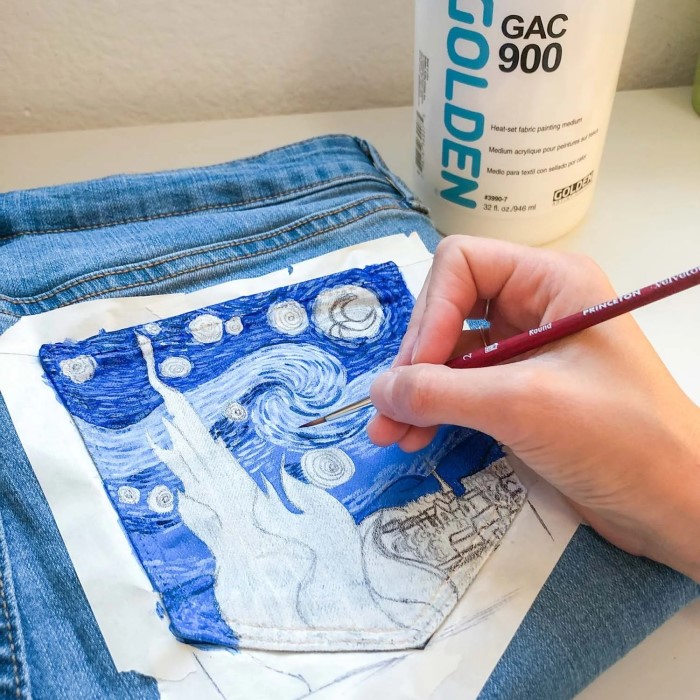 how to paint on fabric permanently