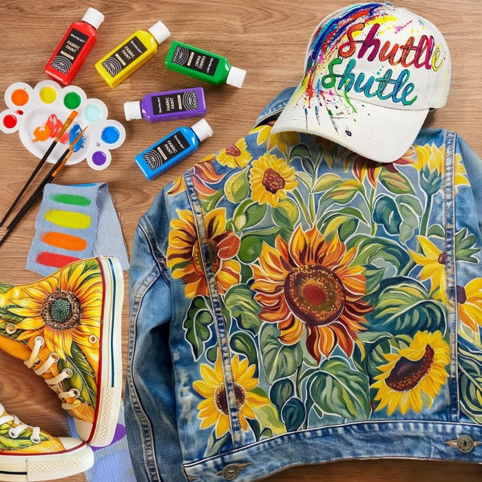how to paint on fabric permanently