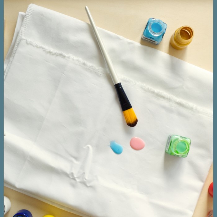 how to paint on fabric permanently