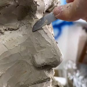 how to make a clay sculpture