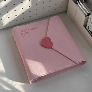 pink binder