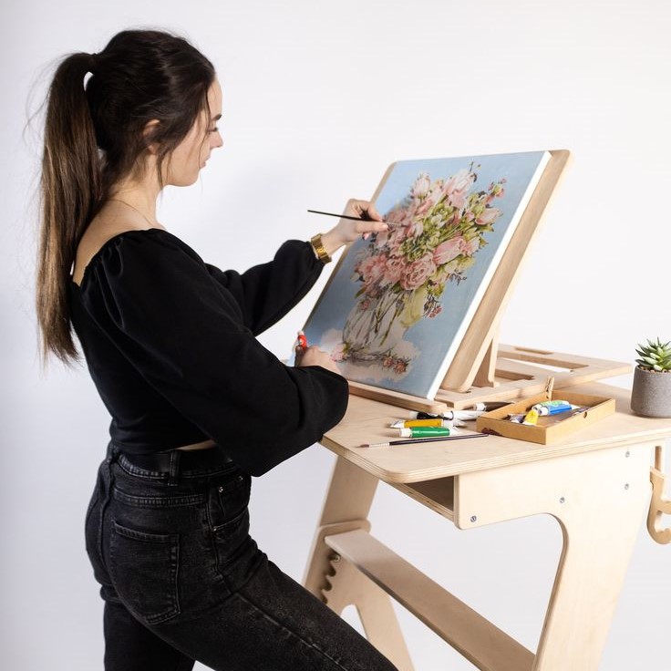 diy art easel
