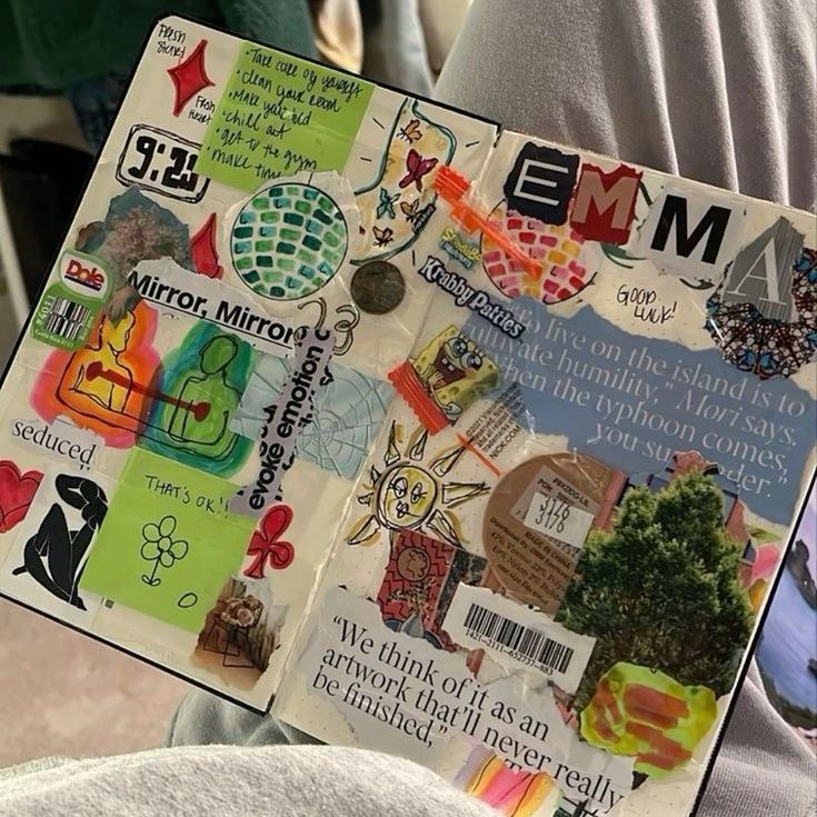 diy sticker book