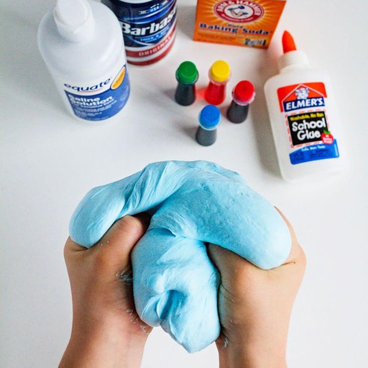 how to make slime with a glue stick