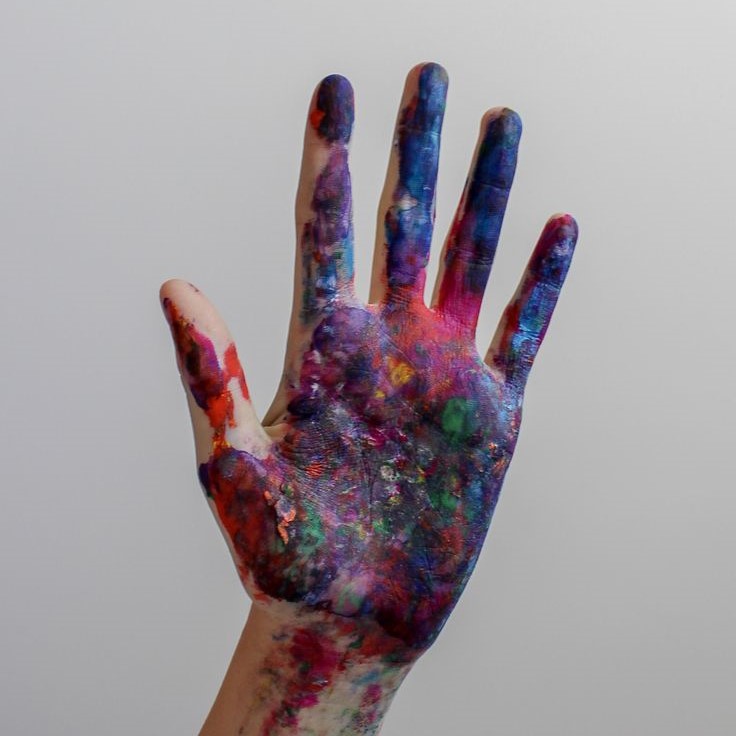 how to get oil based paint off skin