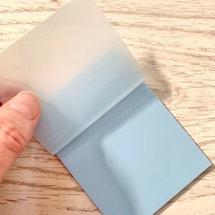blue sticky note