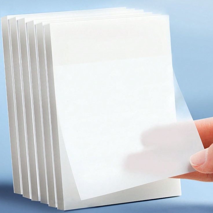transparent sticky note
