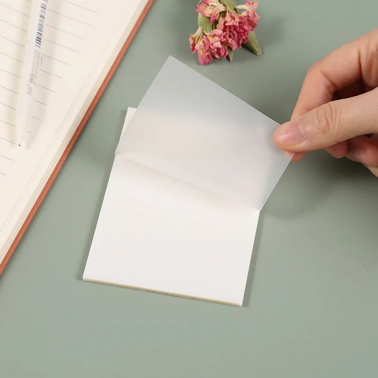 transparent sticky note