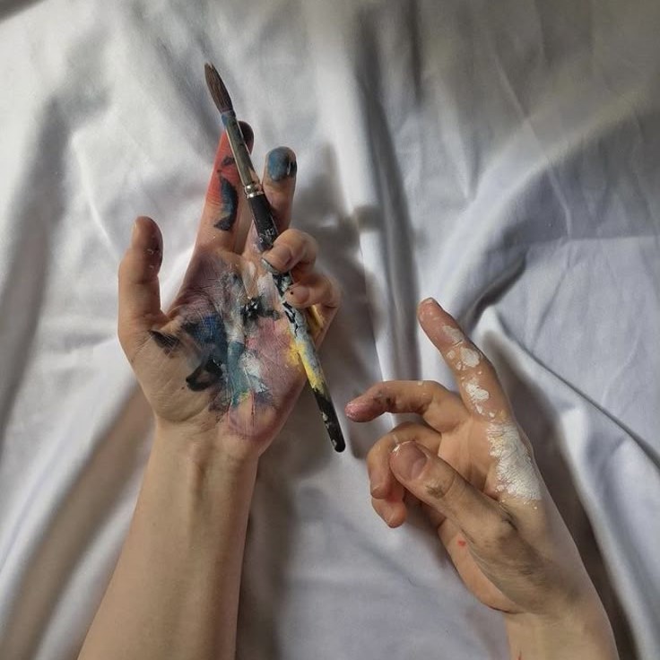 how to get oil based paint off skin