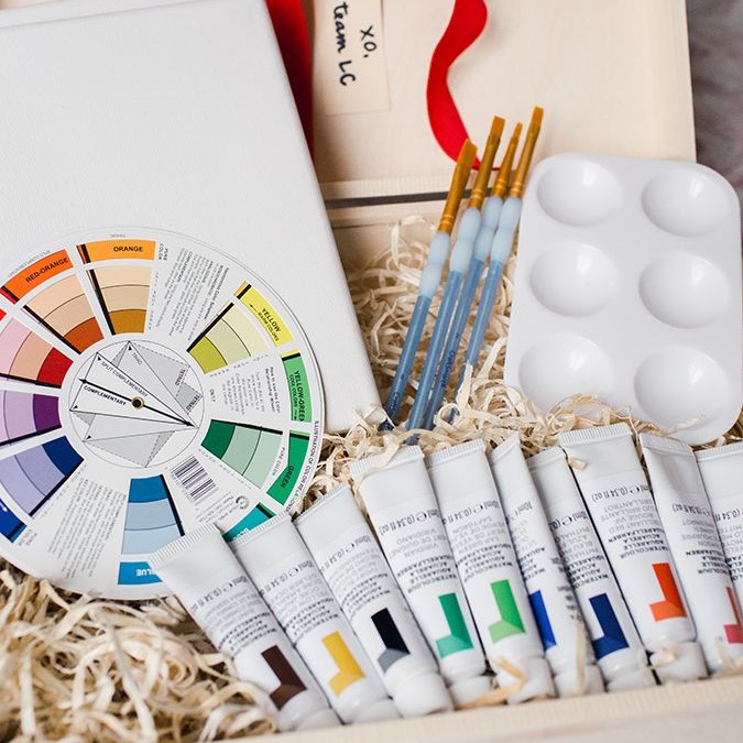 canvas painting kit