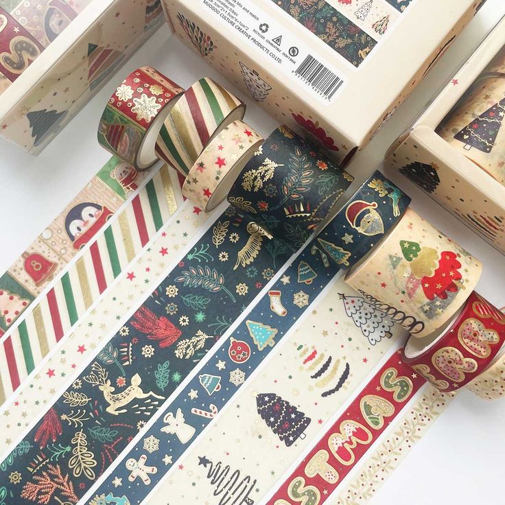 christmas washi tape