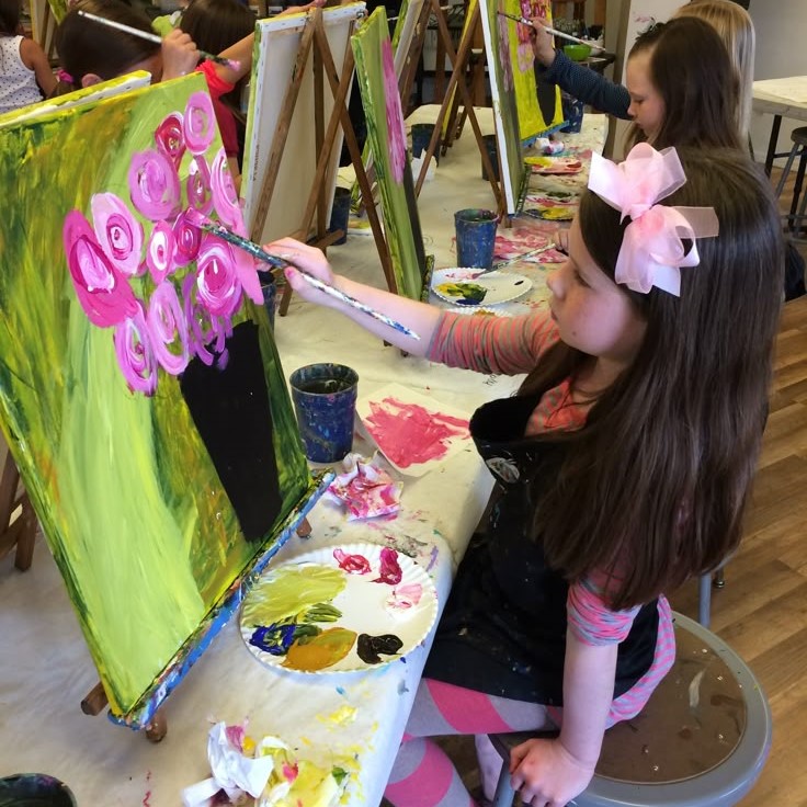 canvas painting for kids