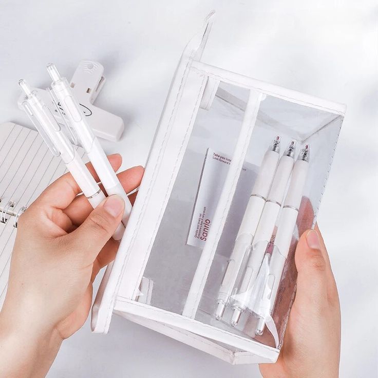 clear pencil case
