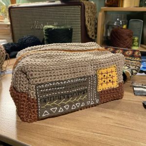 crochet pencil case