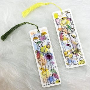 watercolor bookmark ideas