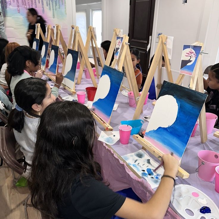 canvas painting for kids