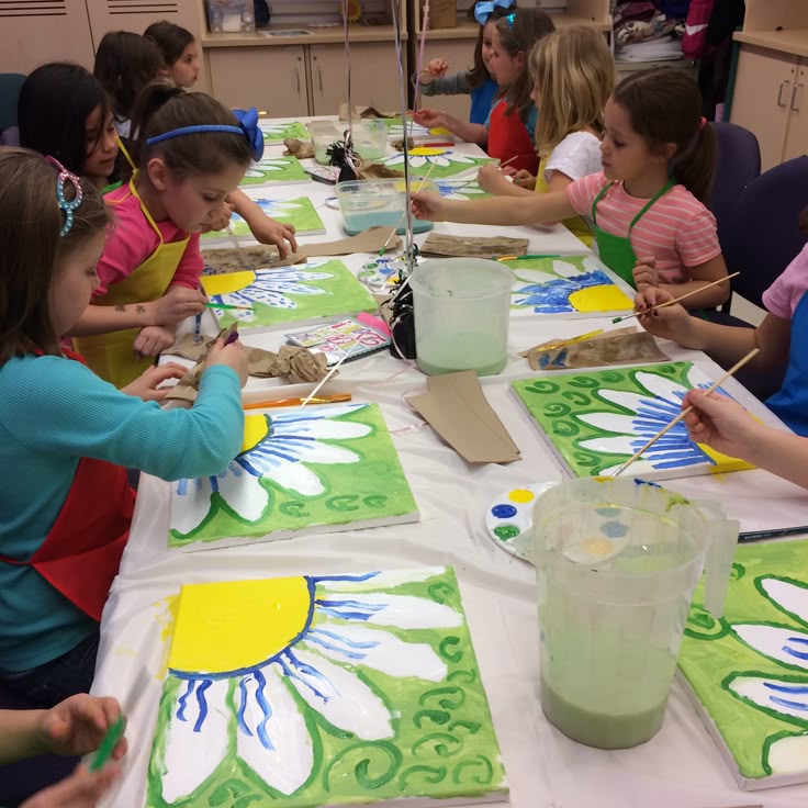 canvas painting for kids