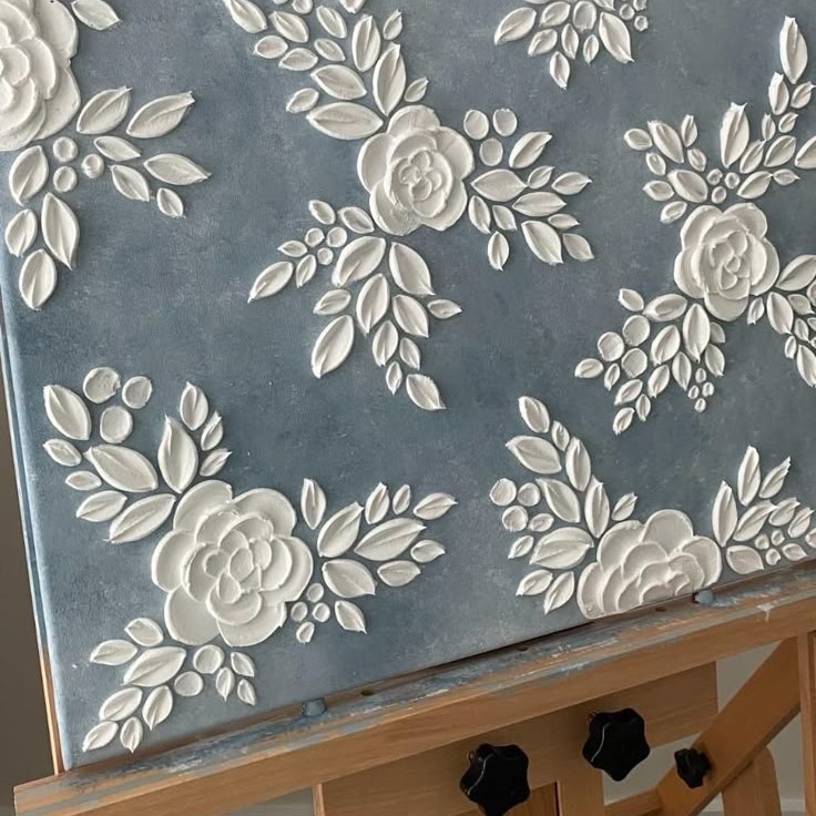 flower canvas painting