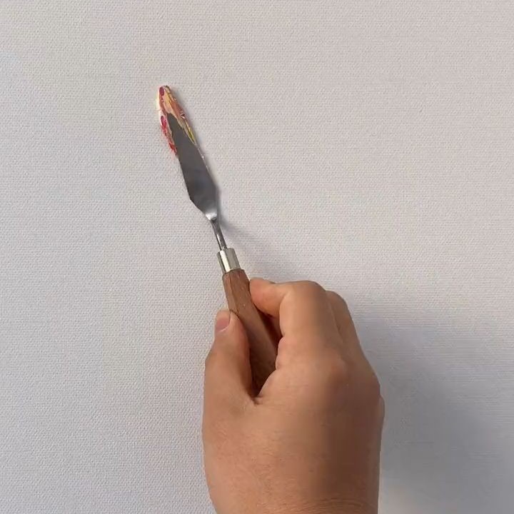palette knife painting