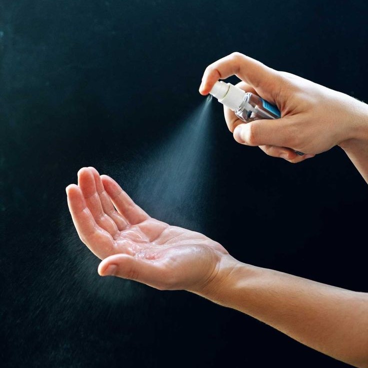 how to get spray paint off skin
