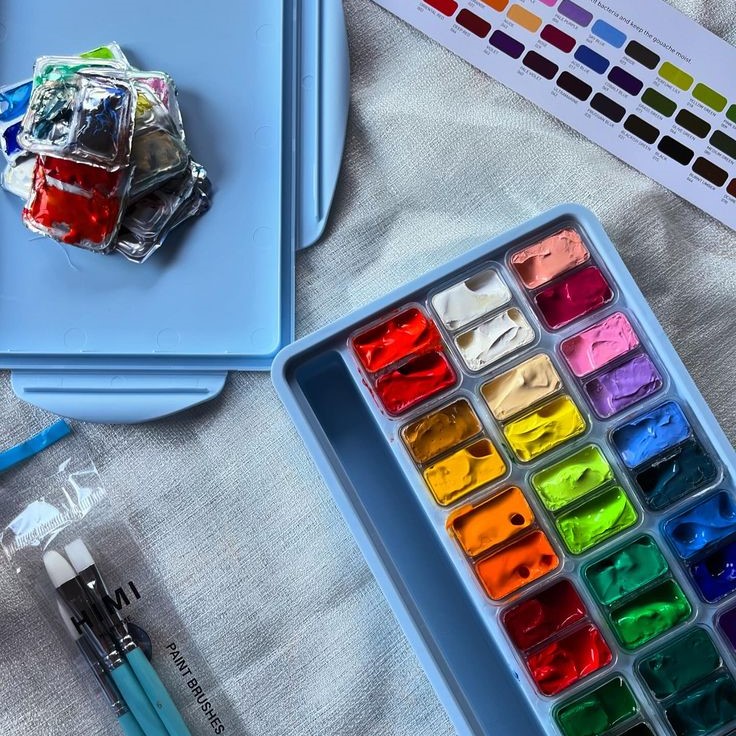 what is gouache paint
