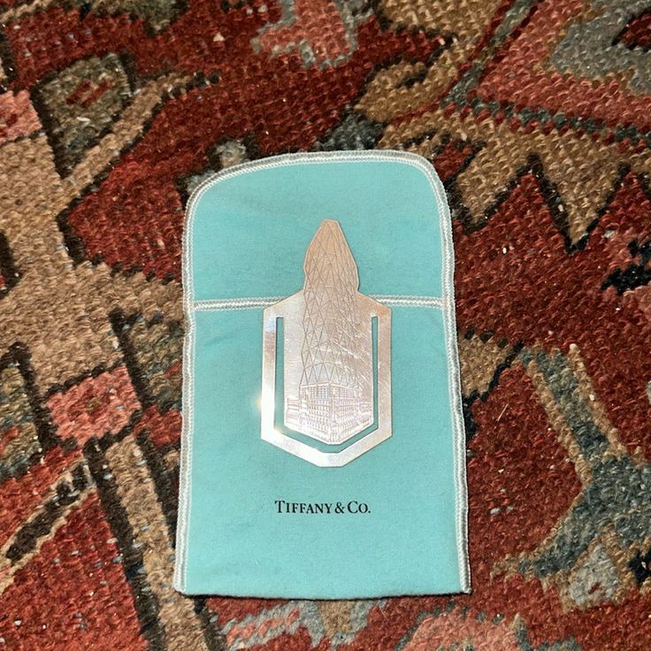 tiffany and co bookmark