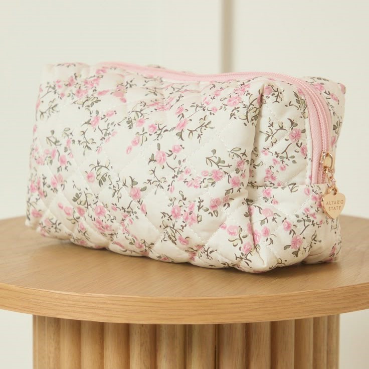 floral pencil case