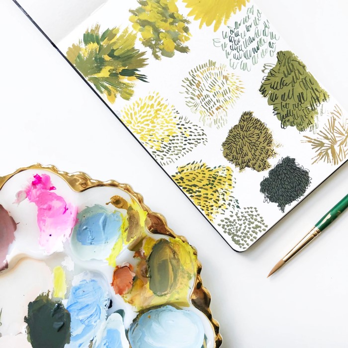 gouache paint