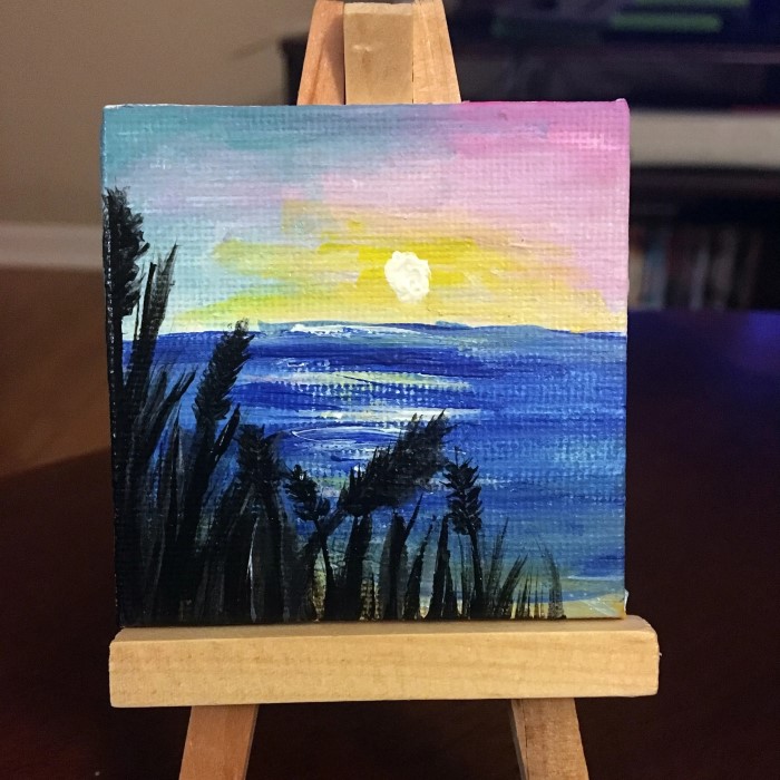 small canvas painting ideas