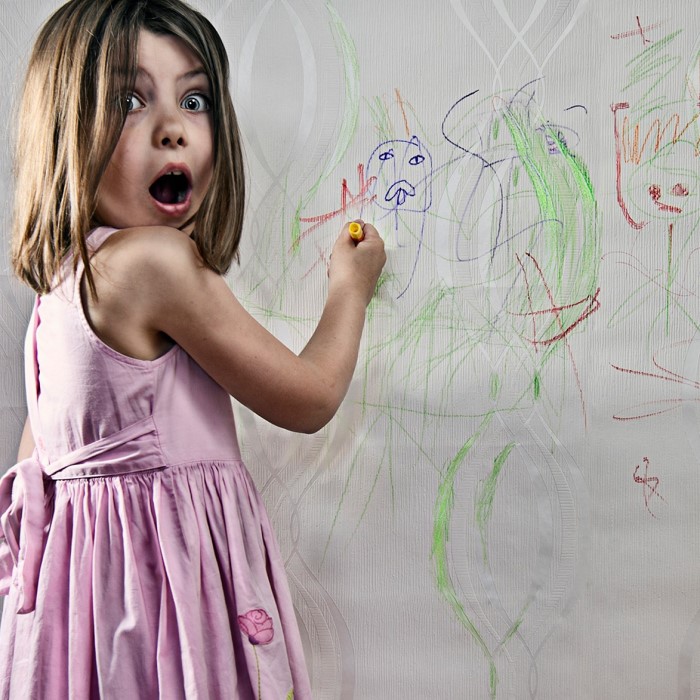 how to remove crayon from wall without removing paint