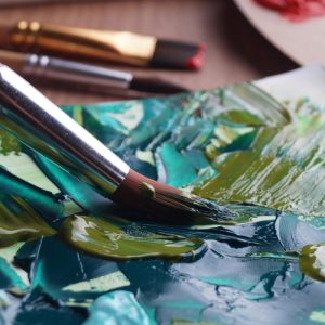 gouache paint