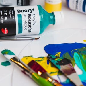 gouache paint vs acrylic