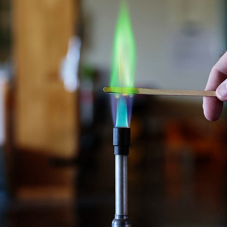 bunsen burner flame