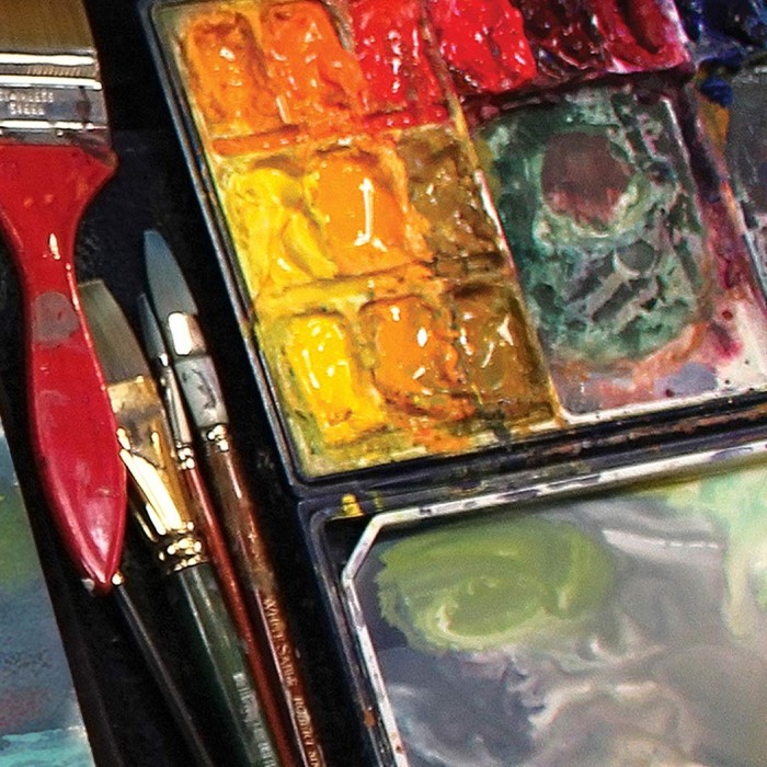how to paint with gouache