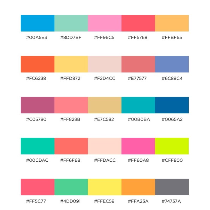 what is a color palette