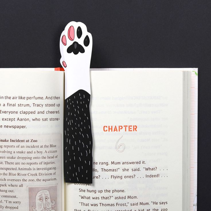 cat bookmark