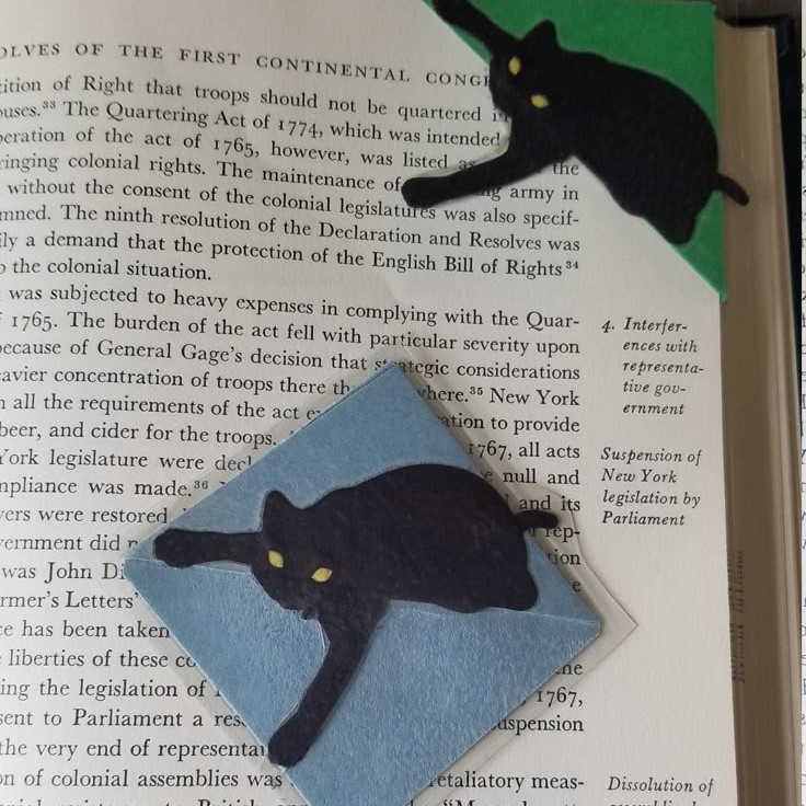 cat bookmark