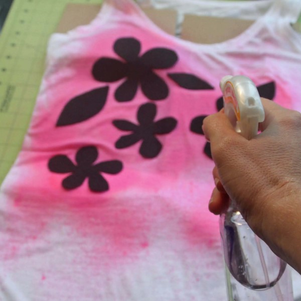 spray paint shirts