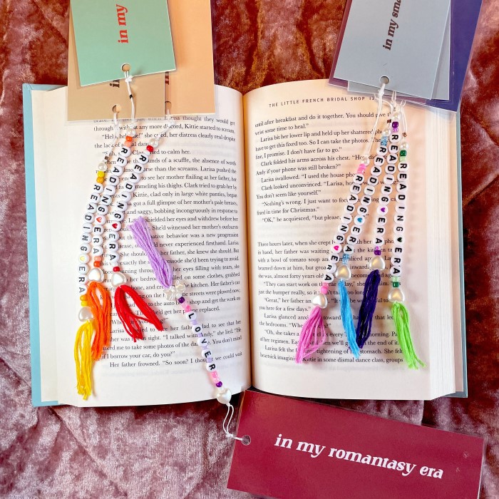 bookmark with tassel