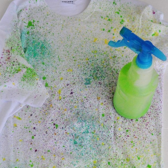 spray paint shirts